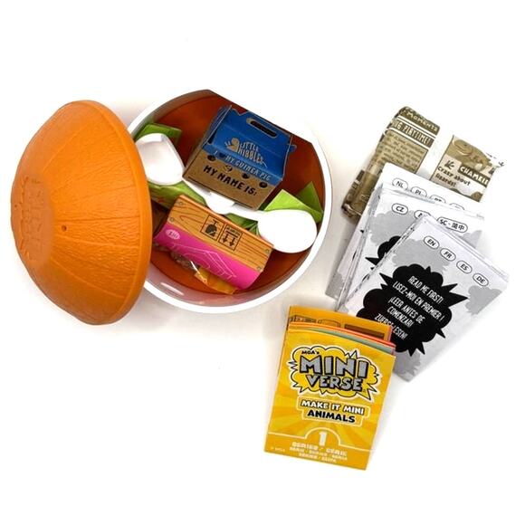 New MGA Miniverse Make it Mini Animals Series 1- **DWARF BUNNY** - Picture 2 of 6